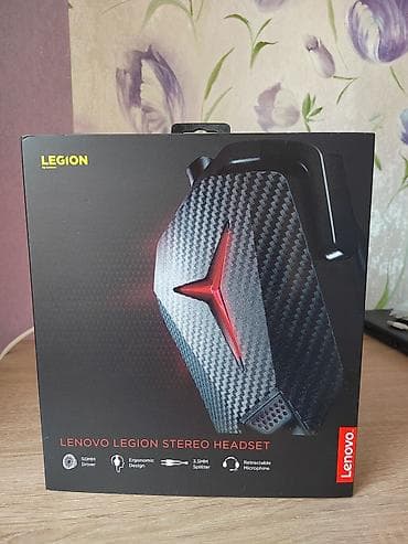 Qulaqcıqlar: Lenovo Legion Stereo Headset – oyun və multimedia üçün stereo qulaqlıq — 1