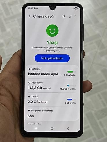 Samsung Galaxy A33 5G, rəng - Qara, Barmaq izi — 8