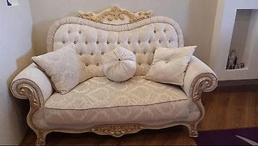 Mebellerin temiri yuksek keyfiyyetde. Divan kreslo stul ve s. Eger