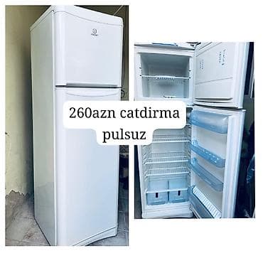 2 qapılı Indesit Soyuducu Satılır, rəng - Ağ