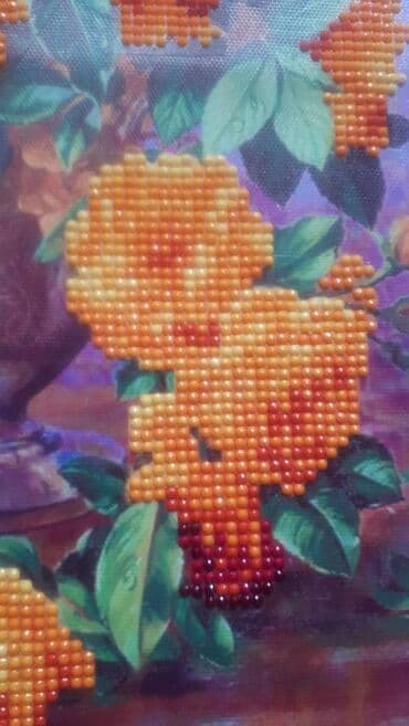 продам картины: Готовая алмазная мозаика. Выкладка частичная. Нужно лишь вставить в — 2