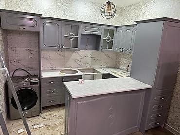 Sifarişlə mətbəx dəsti, Özü çəkən petlələr, Sadə laminat, Kredit yoxdur, Pulsuz çatdırılma