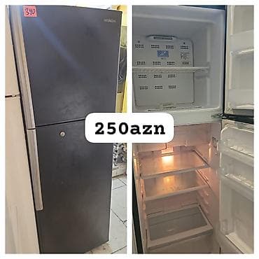 biledir: 2 qapılı Hitachi Soyuducu Satılır, rəng - Qara — 1