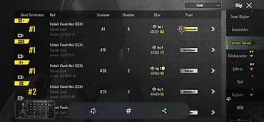Другие комплектующие: PUBG MOBILE hesabı – kosmetiklər, silah örtükləri və yüksək — 8