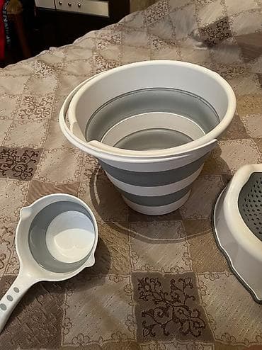 sundjer bob igracke: Горка для купания со складным ведром и кувшином. Пользовались пару — 2