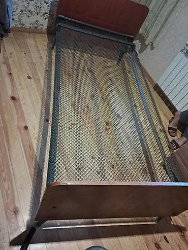 iwlenmiw taxt: Təknəfərlik çarpayı, Bazasız, Matrassız, Siyirməsiz — 2