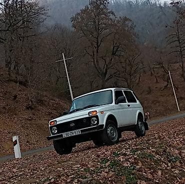 niva oturacaqlari: LADA Niva (VAZ 2121) – ağ rəngli, 3 qapı, AZ nömrə nişanı 90-ZN-919 — 2