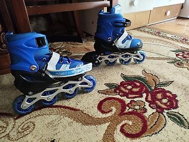 Uşaq üçün inline konki (roller paten) – mavi rəng 50 azn a alınıb1-2 — 1