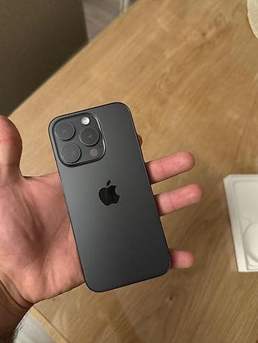 i̇phone pro: IPhone 15 Pro, 256 GB, Black Titanium, Face ID — 3
