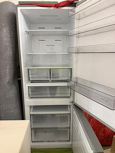 modem satilir: Midea iki qapılı soyuducu-dondurucu - Rəng: inox/silver, paslanmayan — 3