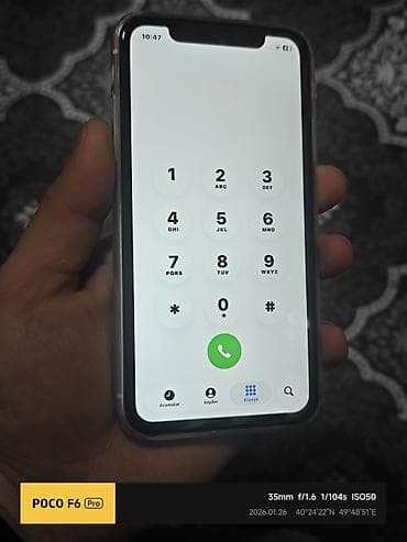 iphone se kreditle: IPhone 11, 256 GB, Ağ, Face ID — 1