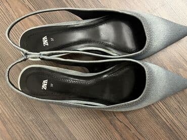 səndəl: Zara, Ölçü: 37, rəng - Göy, Yeni — 4