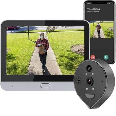 видеодомофон commax dpv 4hp: Bu video domofon sistemi istifadəçilərə qapılarının önündə baş — 1