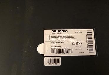 hdmi av: Grundig Vision 6 32-6801 LCD televizor - Ekran: 32 düym - Güc — 1