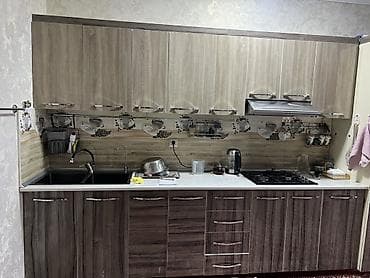 qaz pilətəsi: Mətbəx mebeli dəsti. moykanin skafi su dusub deyisesidi qalan herseyi — 2