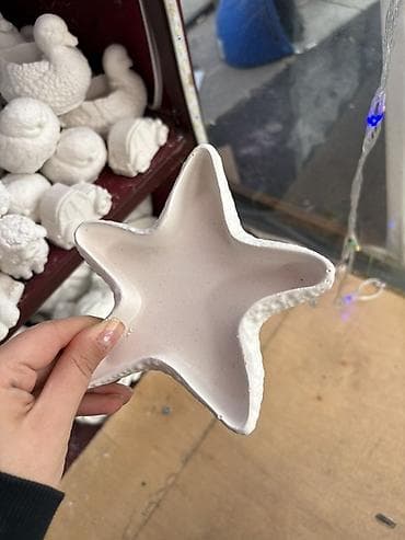 Şəkillər, tablolar: Fiqur, Gips, rəng - Ağ — 3