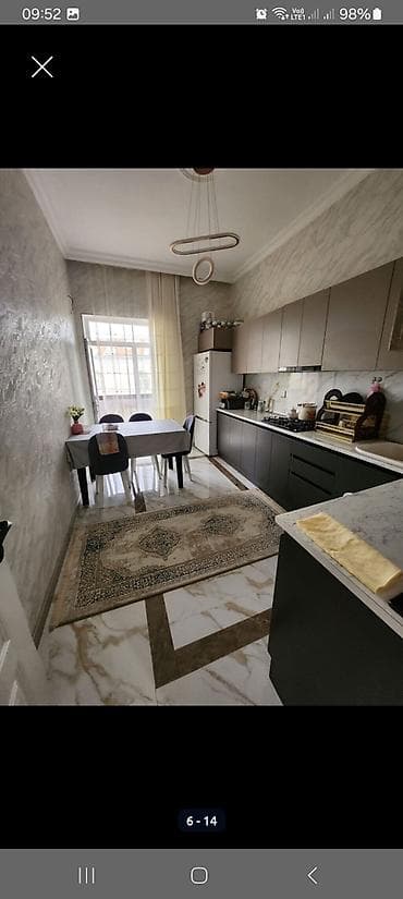 qusar kiraye ev: Bakıxanov qəs., 2 otaqlı, Yeni tikili, m. Neftçilər, 70 kv. m — 6