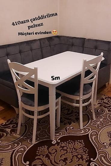 metbext divanı: Künc divan, Mətbəx üçün, Açılmayan — 1
