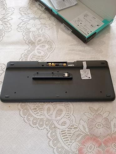 soyuducu evden satiw: Logitech K400 Plus – media klaviatura və touchpad bir yerdə 2-1 dəfə — 2