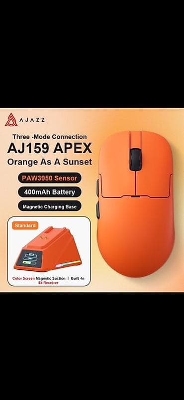 AJAZZ AJ159 APEX – üç rejimli bağlantıya malik simsiz oyun siçanı - — 2