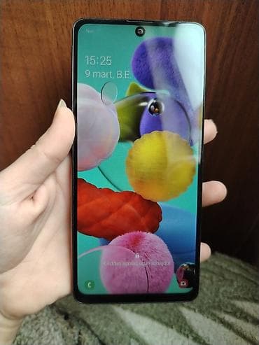 Samsung Galaxy A51, 128 GB, rəng - Qara, Barmaq izi