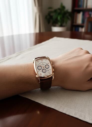 curren saatlari: Yeni, Qol saatı, Patek Phillipe, rəng - Qızılı — 1