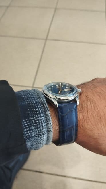 versage sep: İşlənmiş, Qol saatı, Orient, rəng - Göy — 2