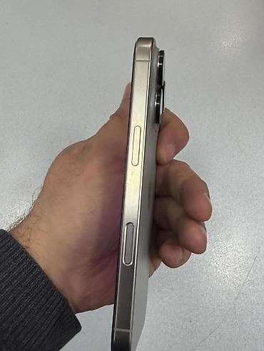samsung pro: IPhone 16 Pro, 128 GB, Natural Titanium, Zəmanət, Simsiz şarj, Face ID — 4