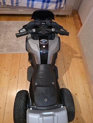uşaq çəkmələri: Uşaq elektrik motosikleti – 3 təkərli, sport dizayn. Çox az istifade — 3