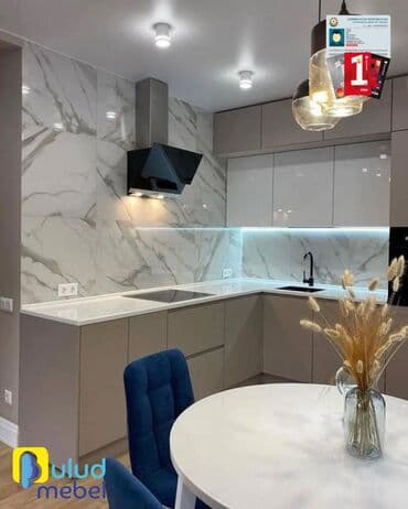 2ci əl kuxna mebelləri: Sifarişlə mətbəx dəsti, Özü çəkən petlələr, Şüşə, Kredit var, Pulsuz çatdırılma, Rayonlara çatdırılma, Ünvandan götürmə — 2