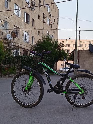 islenmis velosiped: Dağ velosipedi – Toba markası, 26” təkər - Çərçivə: Toba — 8