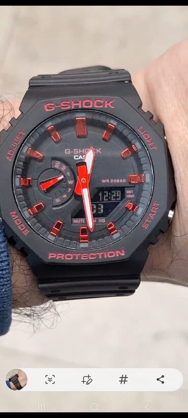 sport saat: Yeni, Qol saatı, Casio, rəng - Qara — 4