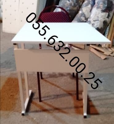 барные столы и стулья: Kurs üsün stol stul desti, Tədris kursları üçün stol stul desti — 4