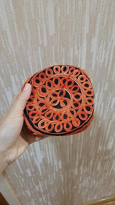 Əl işi milli papaq - Növ: ənənəvi milli papaq (tubeteika tipli) — 3