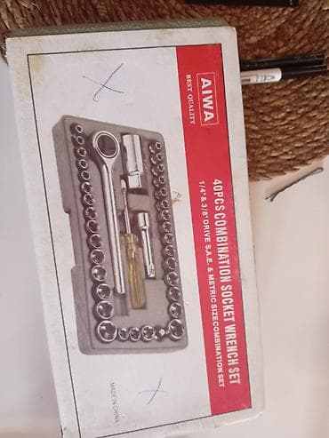 açar desdi: Açar dəsti ədəd: 40 — 1