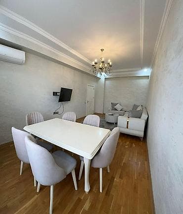 studio menziller: İcarəyə verilir 2 otaqlı yeni tikili 70 m², Qara Qarayev m — 1