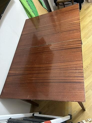 Masalar: Mətbəx masası, Açılmayan, Taxta, Dördbucaq masa — 1