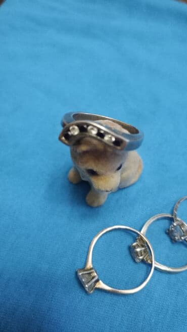 brilliant qaşlı üzük: Nişan, Üzük, Gümüş — 5