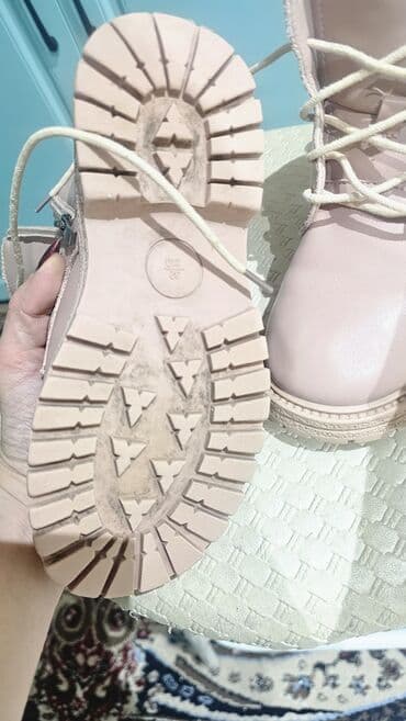 Cinslər və şalvarlar: Uşaq üçün isti payız/qış çəkmələri - Rəng: açıq pudra/çəhrayı - — 5