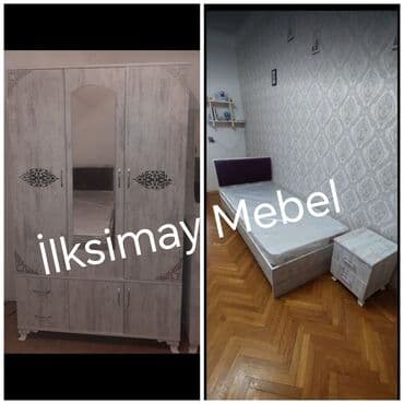 açılıb bağlanan yataq: İkinəfərlik çarpayı, Bazalı, Matras ilə — 9