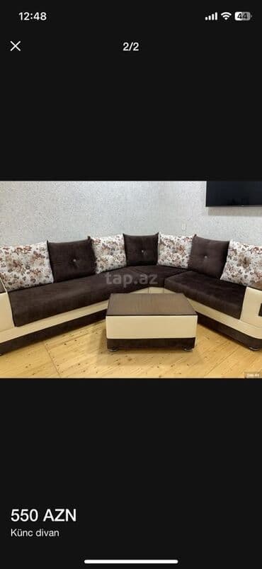 qedimi parcalar: Künc divan, İşlənmiş, Açılmayan, Bazasız, Parça, Çatdırılma yoxdur — 2