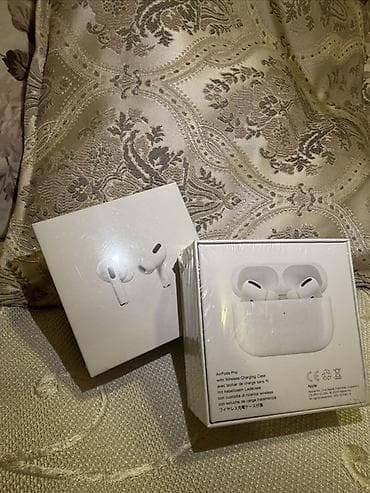 iphone nausnik: Apple AirPods (şəkillərdə Pro və 3‑cü nəsil modelləri) Xüsusiyyətlər — 2