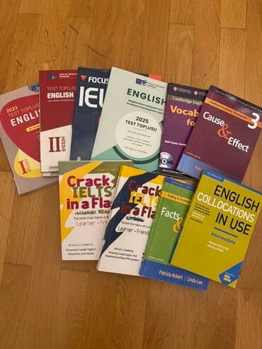 dəmirin qiyməti 2021: Hər biri 3-5 azn. Test toplusu və məktəbli kitablar (İELTS — 2