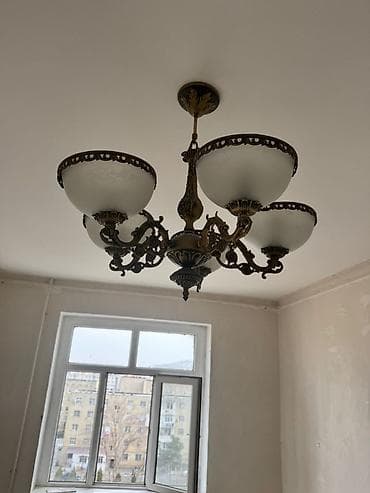Pastel dəstləri: Çılçıraq, 5 lampa, Metal — 5