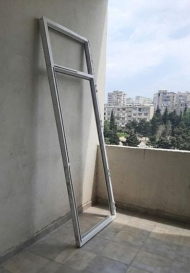 beton panel satisi: PVC pəncərə, qapı, çərçivə Pəncərə - 60 AZN Ölçülər: hünd. (1.65m) — 3