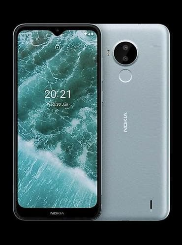 telfon alisi: Nokia C20, 16 GB, rəng - Gümüşü, Barmaq izi — 2