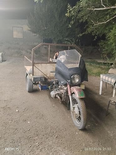 Yükdaşıma üçün özəl yığılan 3 təkərli motoaraba - Ön hissə