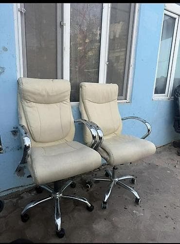 game kreslo: Təkərli, Qolları tənzimlənmir, Süni dəri — 1