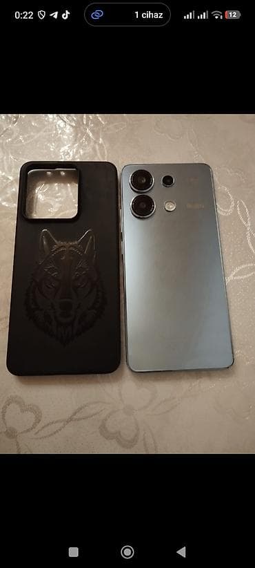 Redmi Note 13, 128 GB, rəng - Boz, Barmaq izi lalafo.az -da Redmi Note 13, 128 GB, rəng - Boz, Barmaq izi