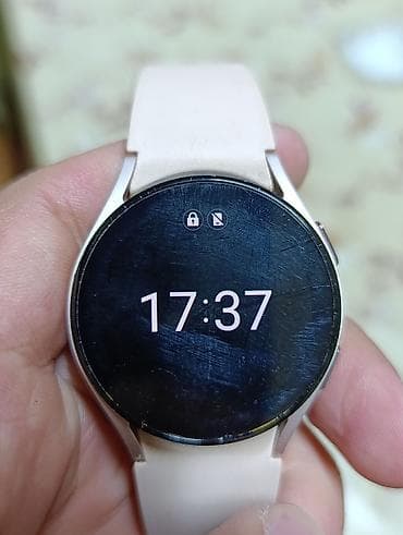 3 duymə koynək: İşlənmiş, Smart saat, Samsung, Аnti-lost, rəng - Bej — 6